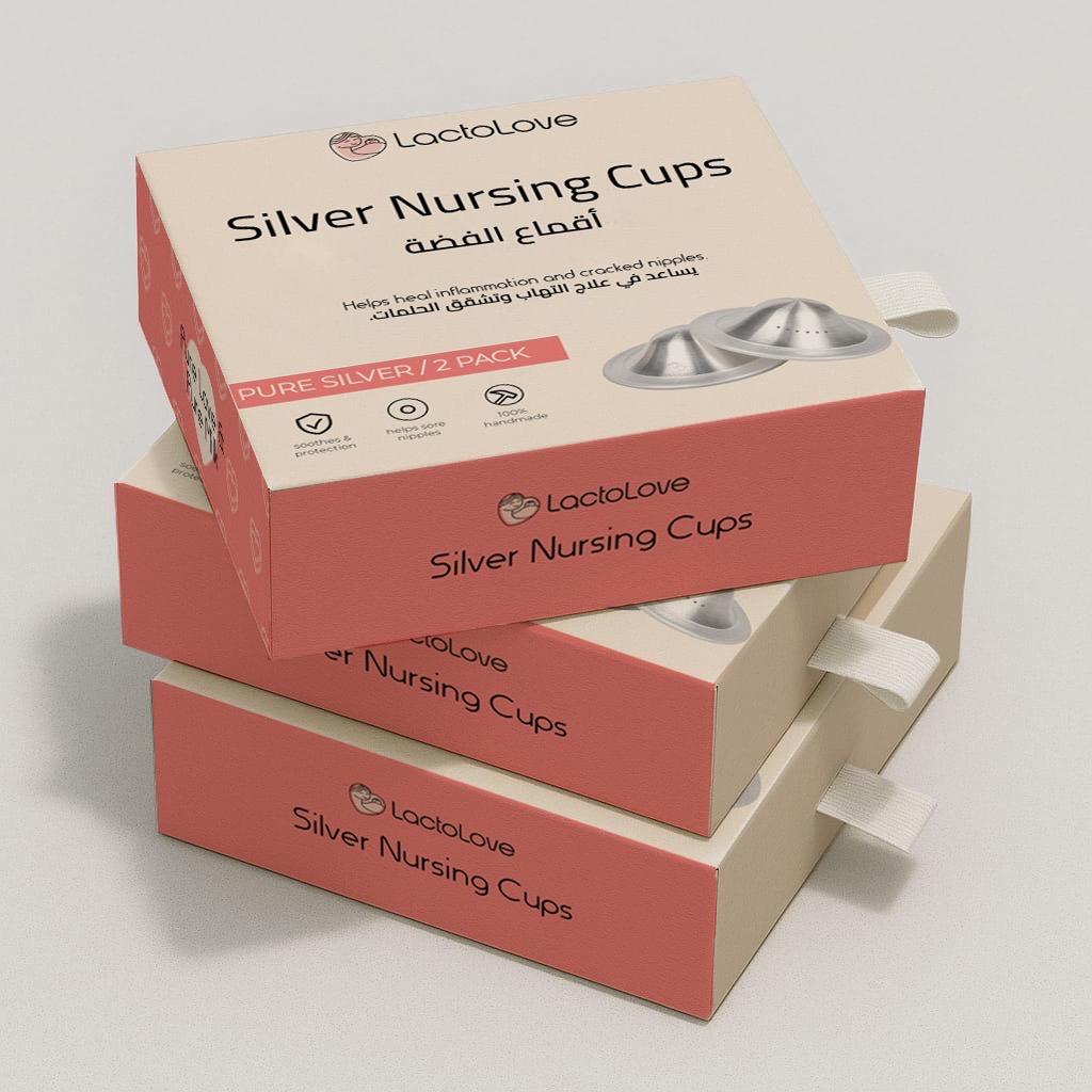 Silver Nursing Cups